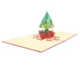 thumbnail image 3 of Pop Up Christmas Cards, Hollow Carving Appearance Greeting Card Special Design  For Festival For Holiday Gift For Friends For Small Gift, 3 of 8