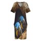 thumbnail image 4 of Hyacinth Macaw Loose Pocket Dress Dress woman prom dresses 2025, 4 of 7