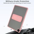 thumbnail image 4 of ELEHOLD For Samsung Galaxy Tab A9+ Military Garde Protection Case Slim Rugged Cover, with Built-in Kicksatnd, Lens&Screen Protect,Pink, 4 of 7