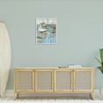 thumbnail image 3 of Stupell Industries Boat Harbor Reflections Transportation Painting White Framed Art Print Wall Art, 24 x 30, 3 of 9