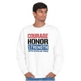 thumbnail image 5 of US Air Force Courage Honor Strength Sweatshirt for Men or Women Brisco Brands L, 5 of 6
