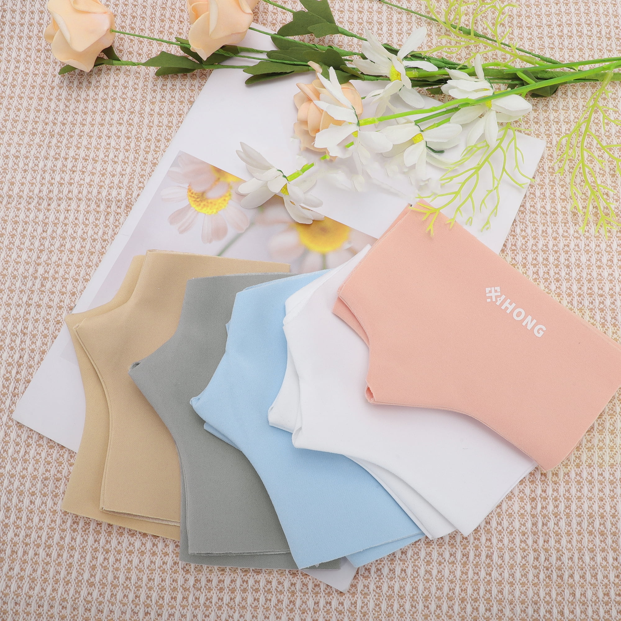 Unique Bargains Elegant Sun Protection Manicure Gloves 1 Pair White