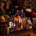 thumbnail image 3 of Whimsical Autumn Basket Print, Warm Flannel Blanket for Living Room and Family Room, Autumn Celebration Gift for Art Lovers, Festive Home Decor, 3 of 9