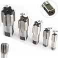 thumbnail image 2 of Lefu G1/8 1/4 3/8 1/2 3/4 1 Taper Pipe Tap Metal Screw Thread Cutting Tools, 2 of 5