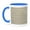 Blue/White, variant on 3drose, Image of Tan Beige Painted Brick Wall in Closeup, 15oz Mug