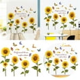 thumbnail image 2 of 32x39 inch Sunflower Wall Decals 2 Pack Wall Stickers Wall Art Stickers Wall Decor Peel and Stick Wall Decals Peel and Dtick Home Decir for Interior Wall Decor, Bathroom, Home Decoration, 2 of 8