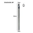thumbnail image 1 of Lefu 90 Degree Chamfer End Mill 3Flute Milling Cutter Carbide Router Engineering Tool, 1 of 5