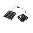 thumbnail image 4 of Panel solar, ventilador solar, ventilador de ventilación impermeable, energía solar, extractor solar 1 ventilador, 4 of 9