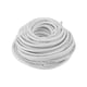 thumbnail image 1 of Cables eléctricos únicos para automóviles, cable de alimentación de 69 pies, blanco, TC, 1 pieza, 12AWG, 2 conductores, completamente aislado y con chaqueta de tacto suave, universal, 1 of 1