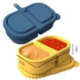 thumbnail image 2 of Silicone Storage Container with Compartments for Snacks – Practical Durable Lightweight Design for Home and Outdoor Use, 2 of 5