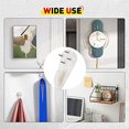 thumbnail image 4 of 4/1PCS Concrete Wall Hooks, NonTrace Picture Hanger for Wooden/Stucco/Plaster/Hard Wall, No Damage or Drilling Picture Hooks for Hanging Picture, Artwork, Clocks, 4 of 7