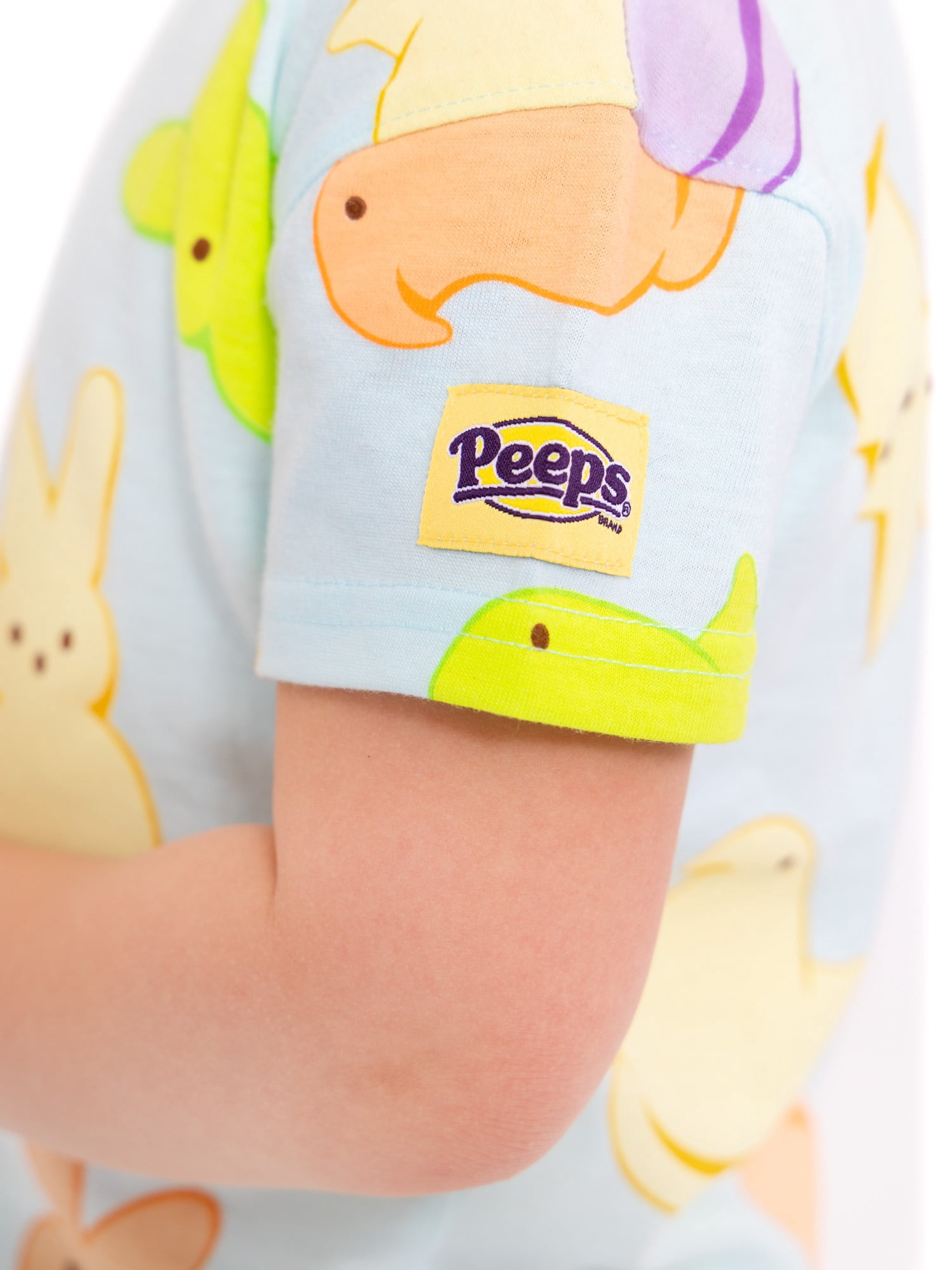 Peeps Toddler Easter Graphic Tee and Shorts Set, 2-Piece, Sizes 12M-5T