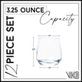thumbnail image 7 of Madison - 3.25 Ounce Shot Glasses | Thick and Durable  Weighted Bottom Prevents Tipping  Dishwasher Safe  Set of 6 Shot and Taster Glasses  2.3 x 1.7, 7 of 7