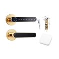 thumbnail image 1 of Door Lock, Tuya Biometric Fingerprint Smart Door Lock Password Electronic Digital Lock Keyless Entry Door Knobs Lock For Bedroom Home ,Easy to Install, 1 of 7