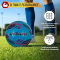 thumbnail image 3 of Vizari Livorno Soccer Ball | Sizes 3, 4, 5 | Durable TPU for Training & Matches | Ideal for Kids, Youth & Adults - SKY BLUE, 4, 3 of 7