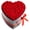 Red, variant on Preserved Roses 50 Real Roses in Heart Box Lasts Up to 3 Years No Watering Needed Light Rose Fragrance for Valentine's Day