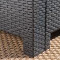 thumbnail image 5 of Christopher Knight Home Daytona Outdoor Wicker Chat Set by  Brown, 5 of 5