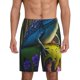 thumbnail image 1 of Fotbe Cute Blue Frog Pantalones Cortos de Pijama para Hombre, Ropa de Dormir, Pantalones de Pijama Cortos para Hombre-Medium, 1 of 6