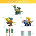 thumbnail image 3 of Juguete De Tiro De Dinosaurio Para Niños, Juguete De Construcción Para Montar, Regalo Educativo Para Niños Y Niñas Kearding FN007782-01, 3 of 6