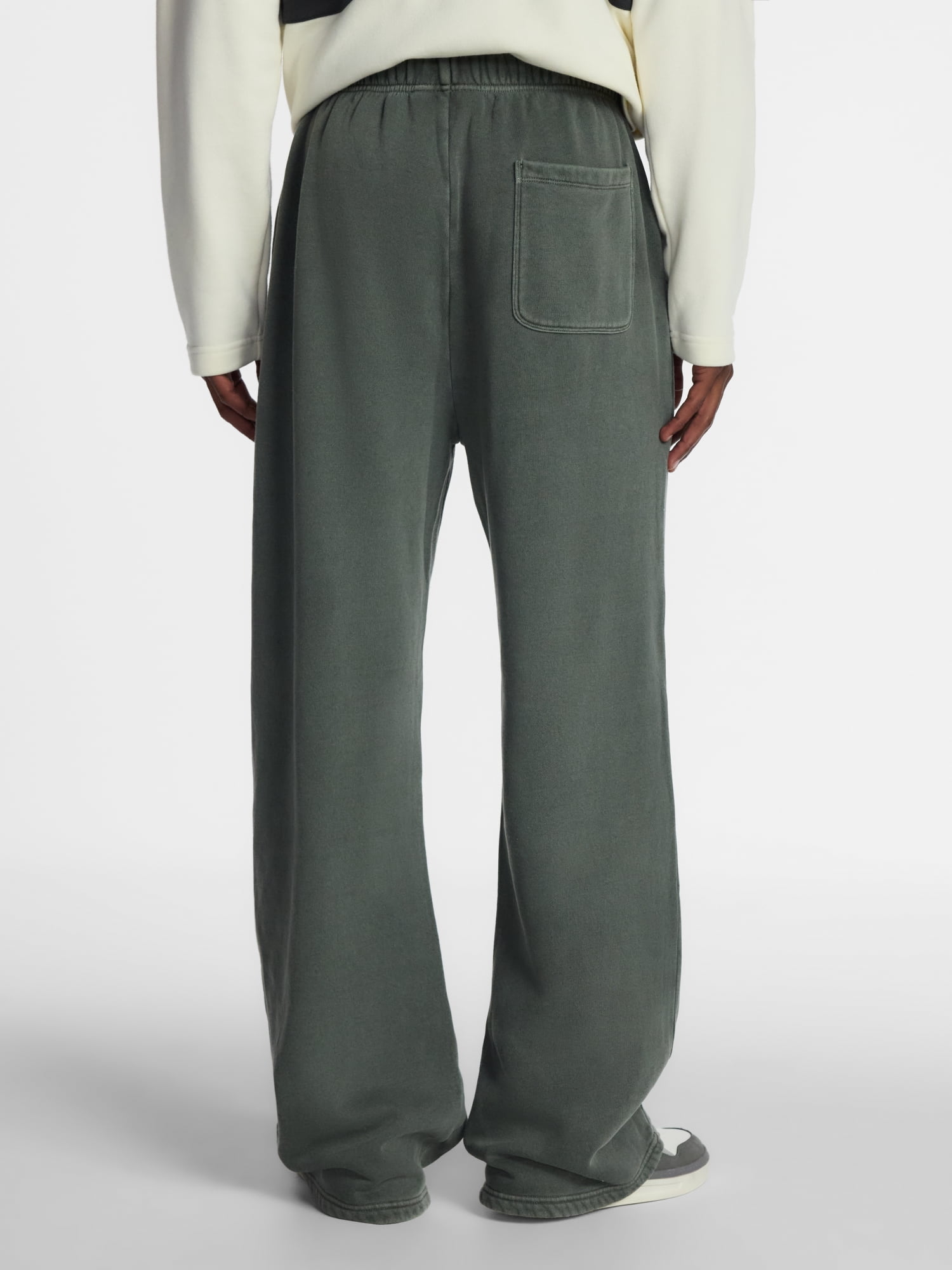 No Boundaries Fleece Open Hem Sweatpants, Men's XS-5XB