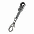thumbnail image 2 of 10mm Ratchet Wrench Keychain | Compact Steel Multi-Tool | Quick-Release Adjustable Spanner | Portable Mini Hand Tool for Bolts & Nuts | Durable DIY Repair Accessory, 2 of 2