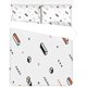 thumbnail image 1 of ABPHQTO Juego de ropa de cama de 3 piezas Funda nórdica de forma abstracta con 2 fundas de almohada para la decoración de la habitación del hogar, 1 of 4
