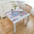 thumbnail image 2 of nygtbtfer Kitchen Round Tablecloth Tablecloths Table Cloths Washable Polyester Tabletop Runner for Kitchen Party Dining Decor, 2 of 7