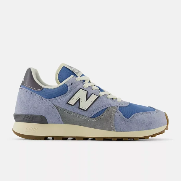 New Balance Unisex 475 Legacy Shoes in Blue Laguna and Slate Grey