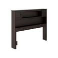 thumbnail image 2 of AFI Newport Full Bookcase Headboard with USB Charging Station, Espresso, 2 of 4