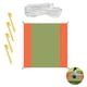 thumbnail image 3 of Rectángulo Impermeable Parasol Tela Oxford Playa Al Aire Libre Refugio Para El Sol Manta De Picnic Ligero Camping Rainfly Refugio Colores Surtidos Advancent HA026603-02, 3 of 7