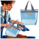 thumbnail image 2 of Portátil ducha Caddy Malla ducha Caddy Tote Bolsa colgante artículos de tocador y baño organizador de la bolsa para la universidad dormitorio playa viajes o camping con cremallera, 2 of 2