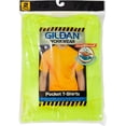 thumbnail image 2 of Gildan Big Men's Workwear Short Sleeve High Visibility Crew Tshirts, 2-Pack, 2 of 3