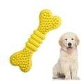 thumbnail image 6 of OULII Puppy Teething Bones Teeth Grinding Stick Toy Yellow Rubber 1Pack, 6 of 8