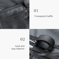 thumbnail image 4 of Bolsa de utensilios de cocina para acampar Bolsa de utensilios de cocina para acampar al aire libre Bolsa de utensilios de barbacoa de viaje portátil (Negro), 4 of 6