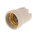 thumbnail image 4 of E27 Base Ceramic Lamp Holder Socket Cap For Halogen Light Bulb Down Light, 4 of 5