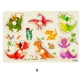 thumbnail image 1 of Wooden Number Lette Puzzle Early Learning Baby Kids Educational Toys, 1 of 1
