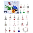thumbnail image 2 of Fiudx Juego de Joyas Navideñas Diy, Caja de Regalo con Calendario de Adviento, 22 Dijes Únicos, Adornos de Cuenta Regresiva de Moda, Divertida Actividad Familiar, Regalo Sorpresa Navideño, Caja de 20, 2 of 7