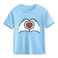 thumbnail image 1 of hengsof Children's Basic Short Sleeve Base T-shirt, 1 of 3