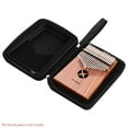 thumbnail image 2 of 17-Key Kalimba Cas Pouce Piano Bag Storage Boîte de Transport Cas Résistant aux Chocs Noir, 2 of 4