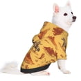 thumbnail image 2 of Fotbe Brave Cowboys Sudadera con Estampado para Perros Pequeños – Suéter con Capucha para Mascotas, Tela Suave de Forro Polar con Bolsillo-Large, 2 of 7