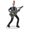 thumbnail image 4 of Halloween Skeleton Punk Rocker 1.83 m (6 ft.), 4 of 4