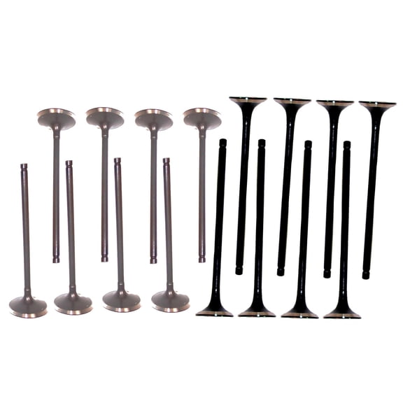 DNJ VK16295 Exhaust Intake Valve Kit Fits Cars & Trucks 1992-2005 Honda Civic, Civic del Sol L4 1.6L, 1.7L SOHC 16V EV295 X8 IV295 X8