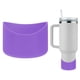 thumbnail image 1 of Uxcell Funda de Botella de Agua de Silicona [1PCS] - Funda Protectora Antideslizante para Proteger Botellas de Agua de Rasguños - [Violeta - 2.75 IN], 1 of 7