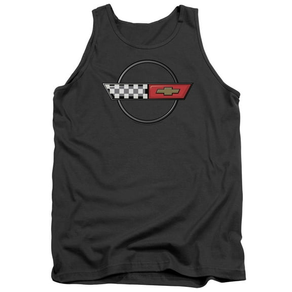 Chevrolet - 4Th Gen Vette Logo - Tank Top - Large