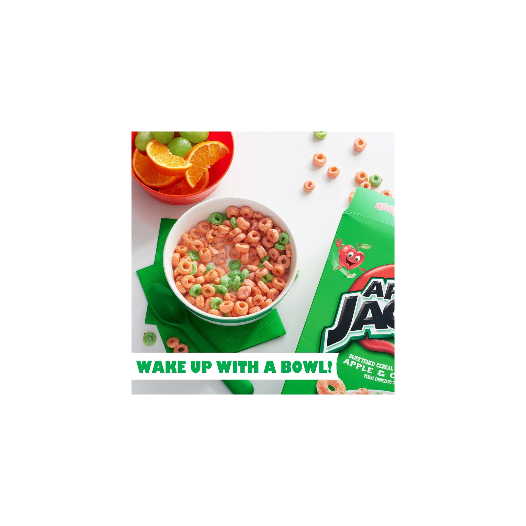 Kellogg's Apple Jacks Cold Breakfast Cereal (Pack of 5)