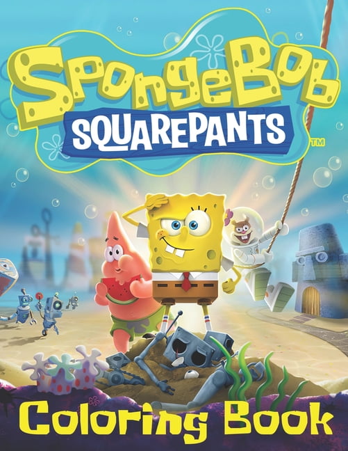 Spongebob Squarepants Coloring Book : Best Coloring Book Gifts For Kids ...
