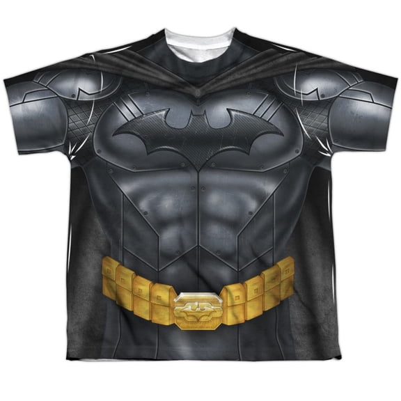Batman Sublimated Costume Athletic Kid's T-Shirt-XLarge (14-16)