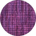 thumbnail image 1 of Ahgly Company Indoor Round Abstract Purple Modern Area Rugs, 6' Round, 1 of 4