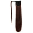 thumbnail image 2 of xiaxaixu Longues Extensions de Cheveux Queue de Cheval Naturelles Douces à Enrouler Droites Perruque à Clip pour Queue de Cheval pour Femmes Postiche, 2 of 8