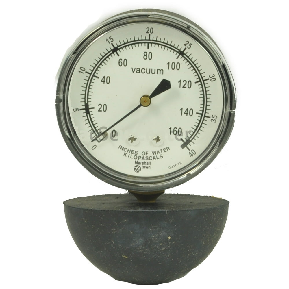 Generic Vacuum Cleaner Suction Gauge, Water Lift Gauge